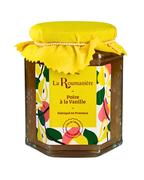 Confiture de Poires à la vanille 335g