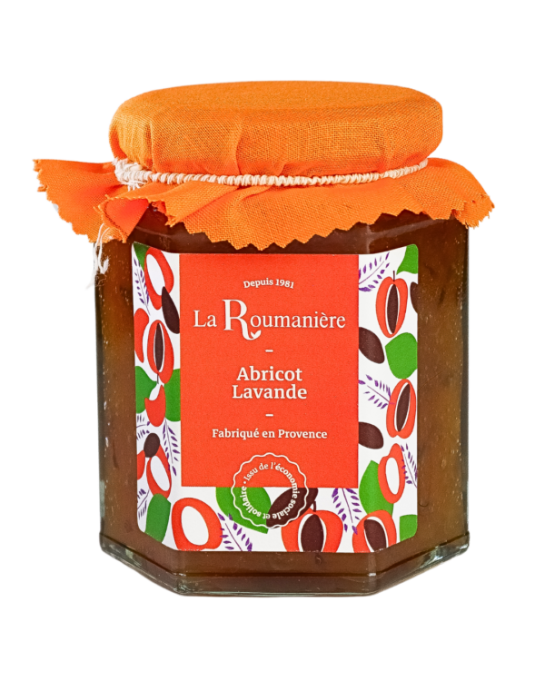 Confiture d'Abricot Lavande 325g