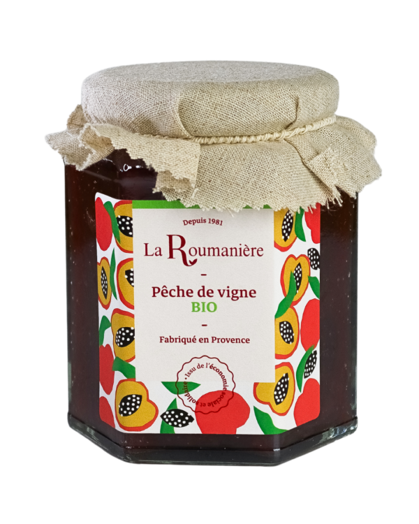 Confiture de Pêche de Vigne BIO