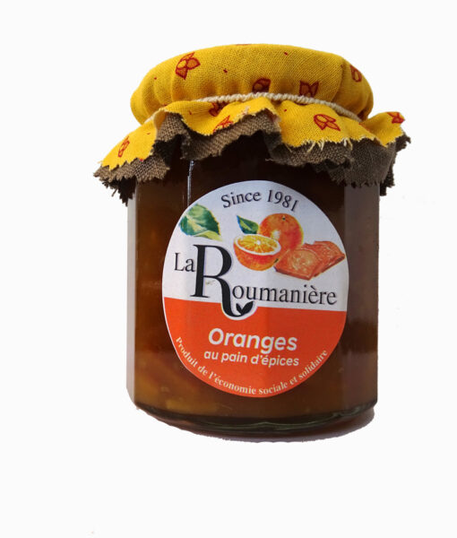 Confiture d'Oranges au Pain d'épices 335g