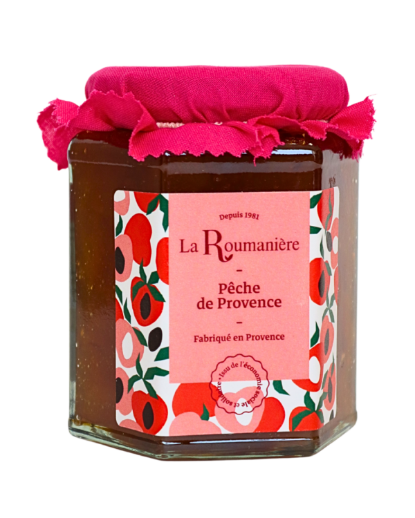 Confiture de Pêche de Provence 325g – Image 2