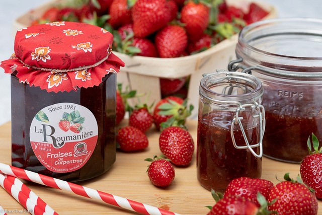 confiture de fraises de carpentras