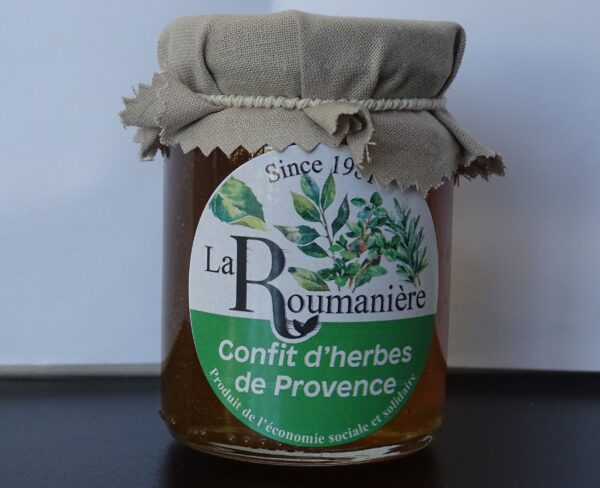 confit d'herbes de Provence la Roumanière