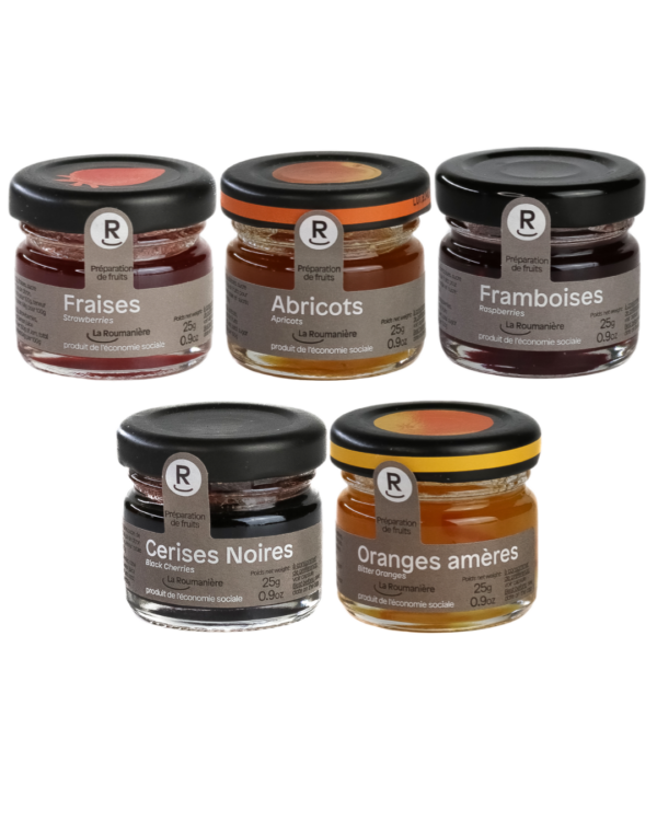 Coffret découverte confitures en 25g