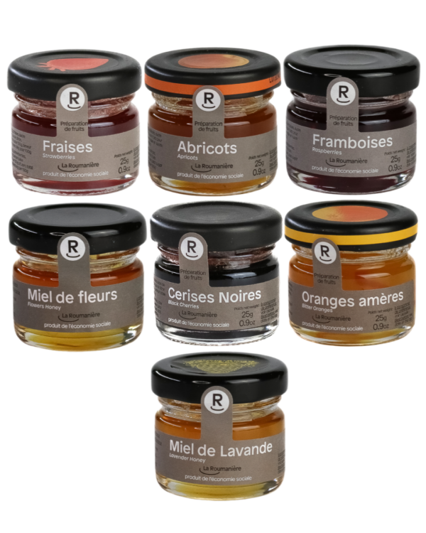 Coffret découverte - Confitures & Miels en 25g