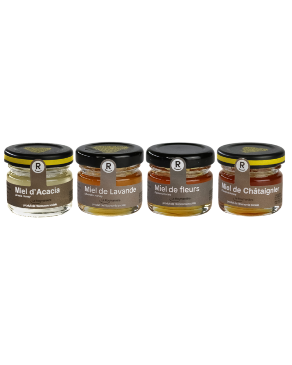 Coffret découverte miels en 25g
