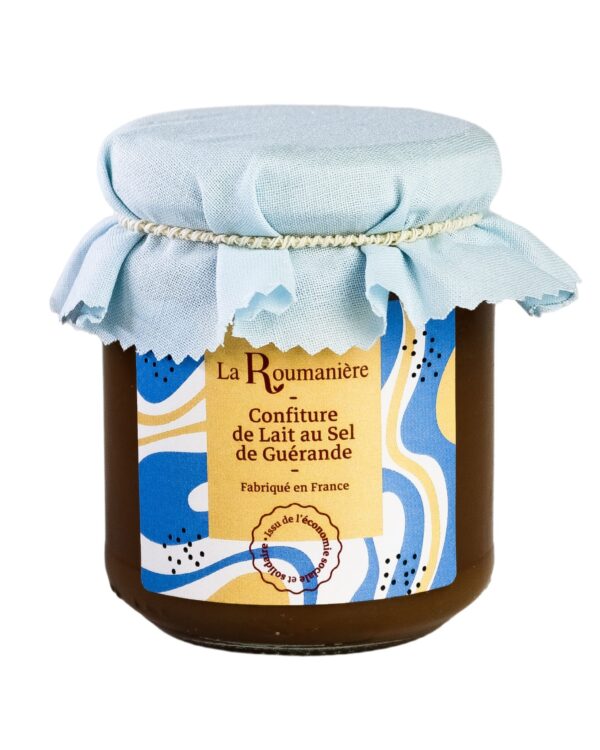 Confiture de Lait à la Fleur de sel de Guérande 250g